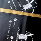 Branded Plastic Die Cut Matte Bags (50 Pcs)