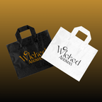 Branded Classic Plastic Loop Bags (50 Pcs)