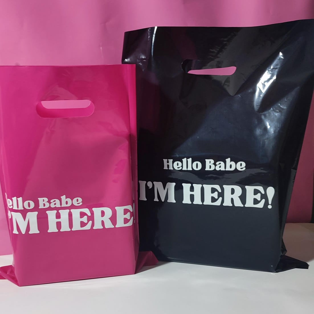 Signature Thank You Plastic Bags