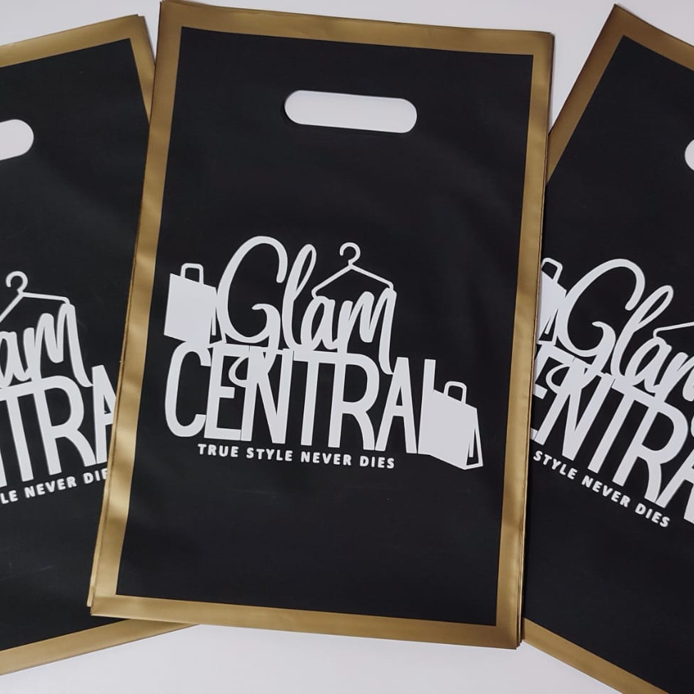Branded Die Cut Bags