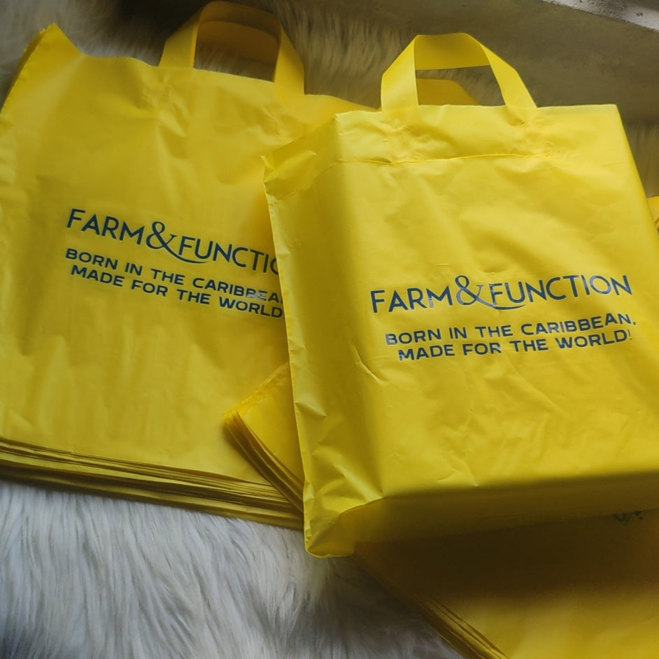 Branded Classic Plastic Loop Bags (24 Pcs)