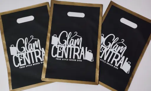 Branded Die Cut Bag