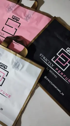 Branded Loop Handle Bag 