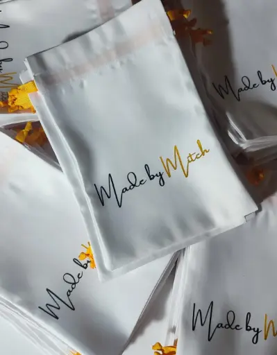 Branded Satin Pullstring Bags